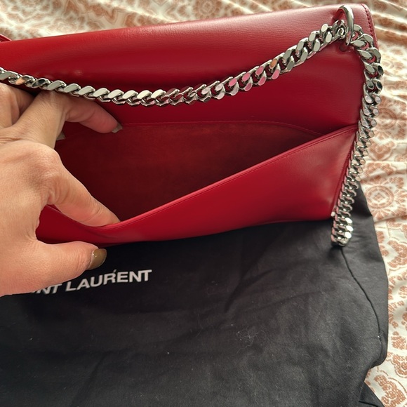 AUTHENTIC 2018 ysl sac mng l sunset avec tass - Picture 7 of 10